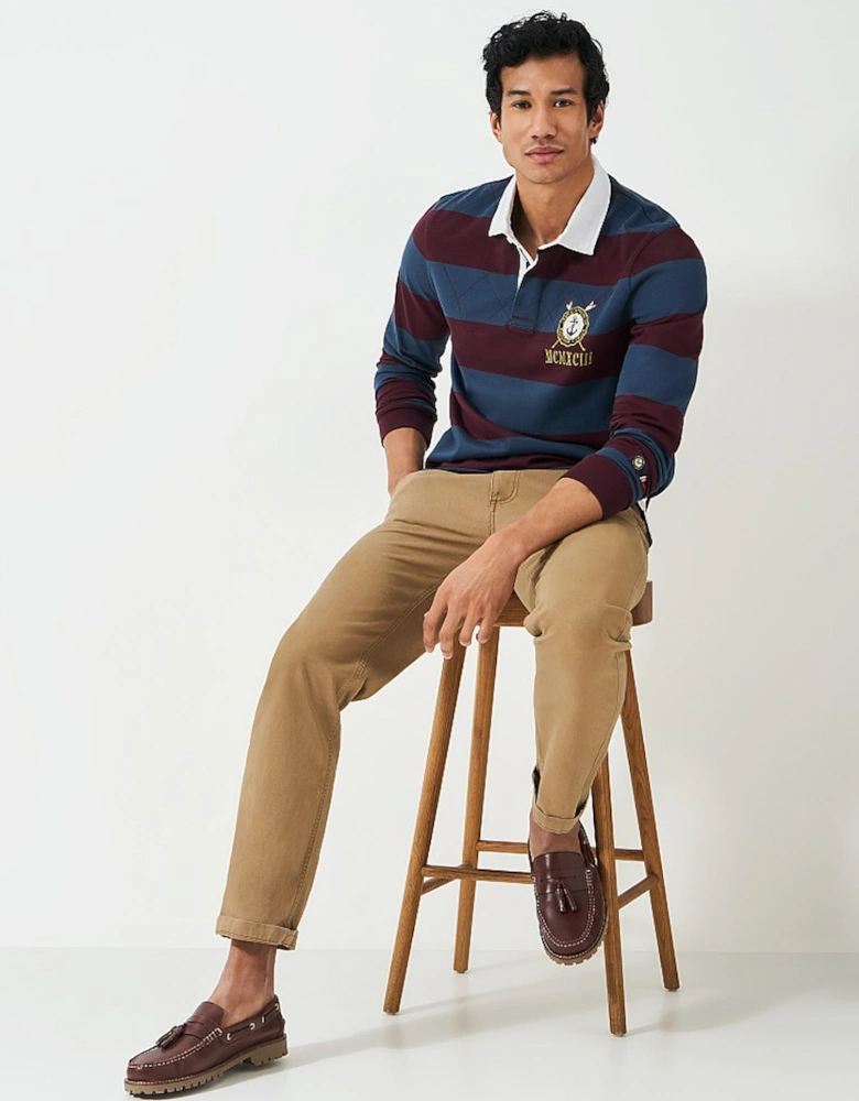 Men's Callington Rugby Jersey Stargazer/Heritage Burgundy