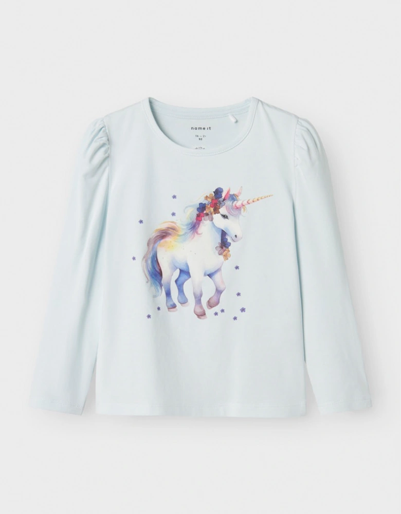 Mini Girl's Krulle Long Sleeve Box Top Country Air