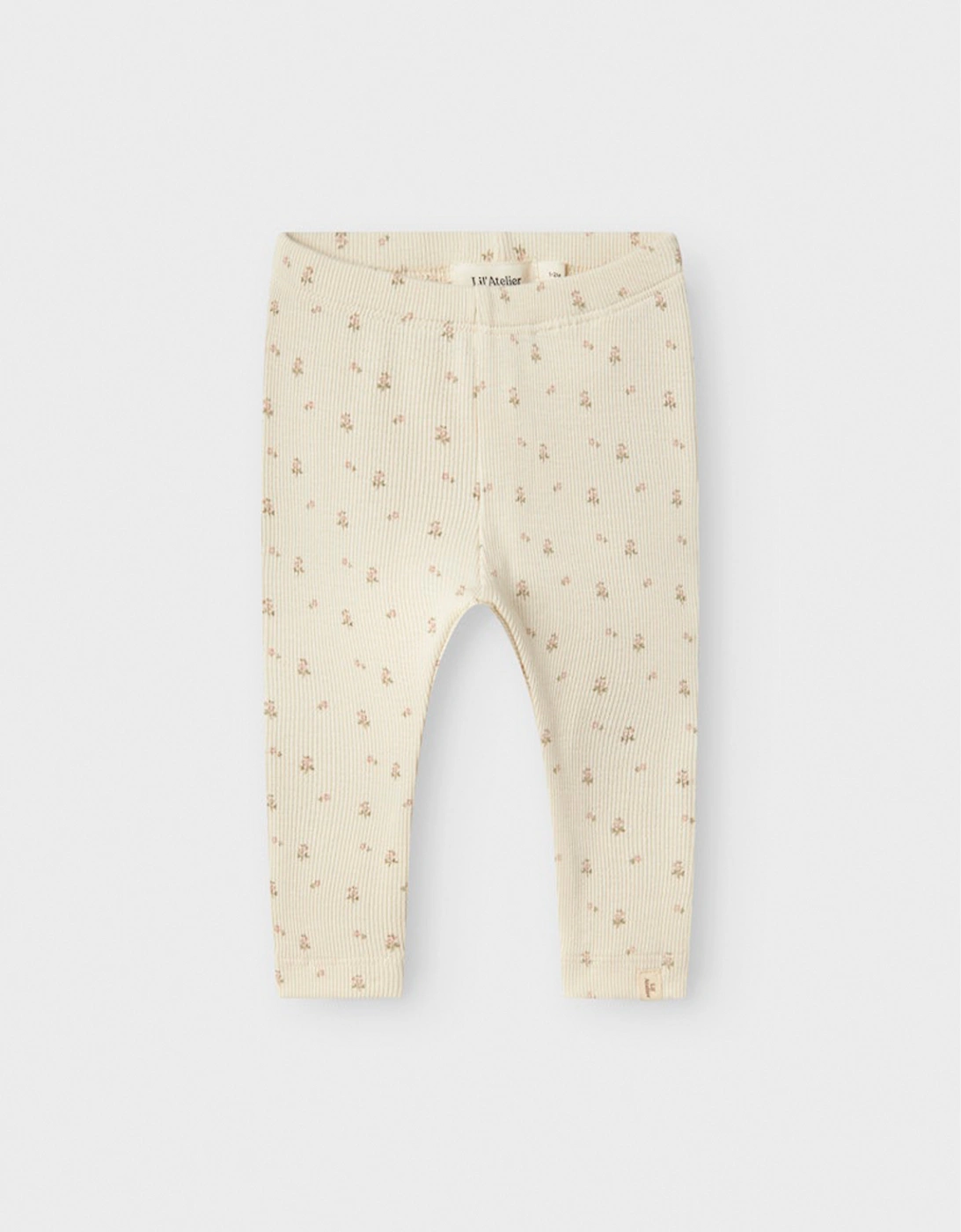 Baby Girl's Gago Slim Legging Turtledove Flower, 5 of 4