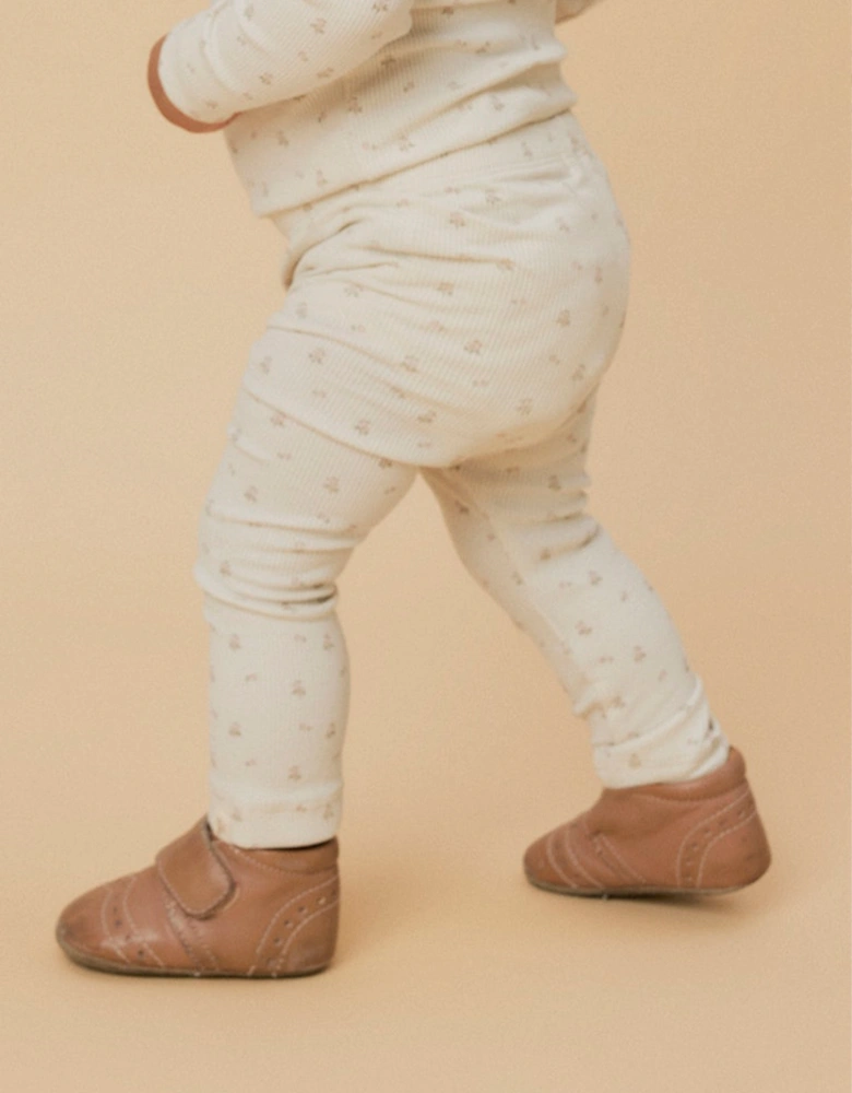Baby Girl's Gago Slim Legging Turtledove Flower