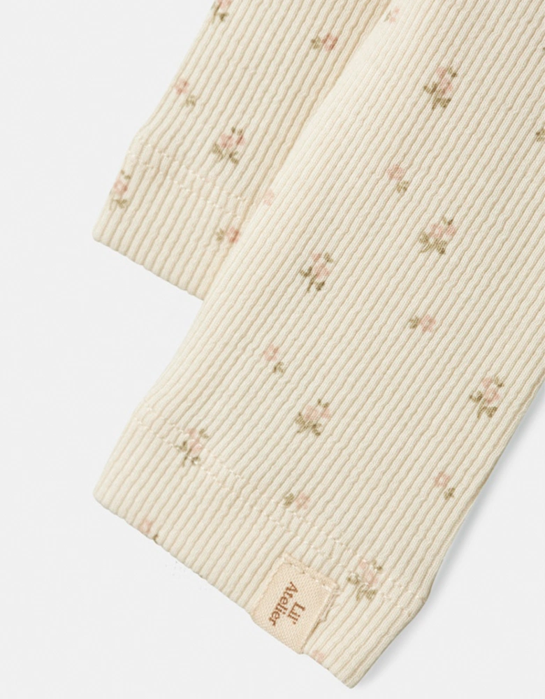 Baby Girl's Gago Slim Legging Turtledove Flower