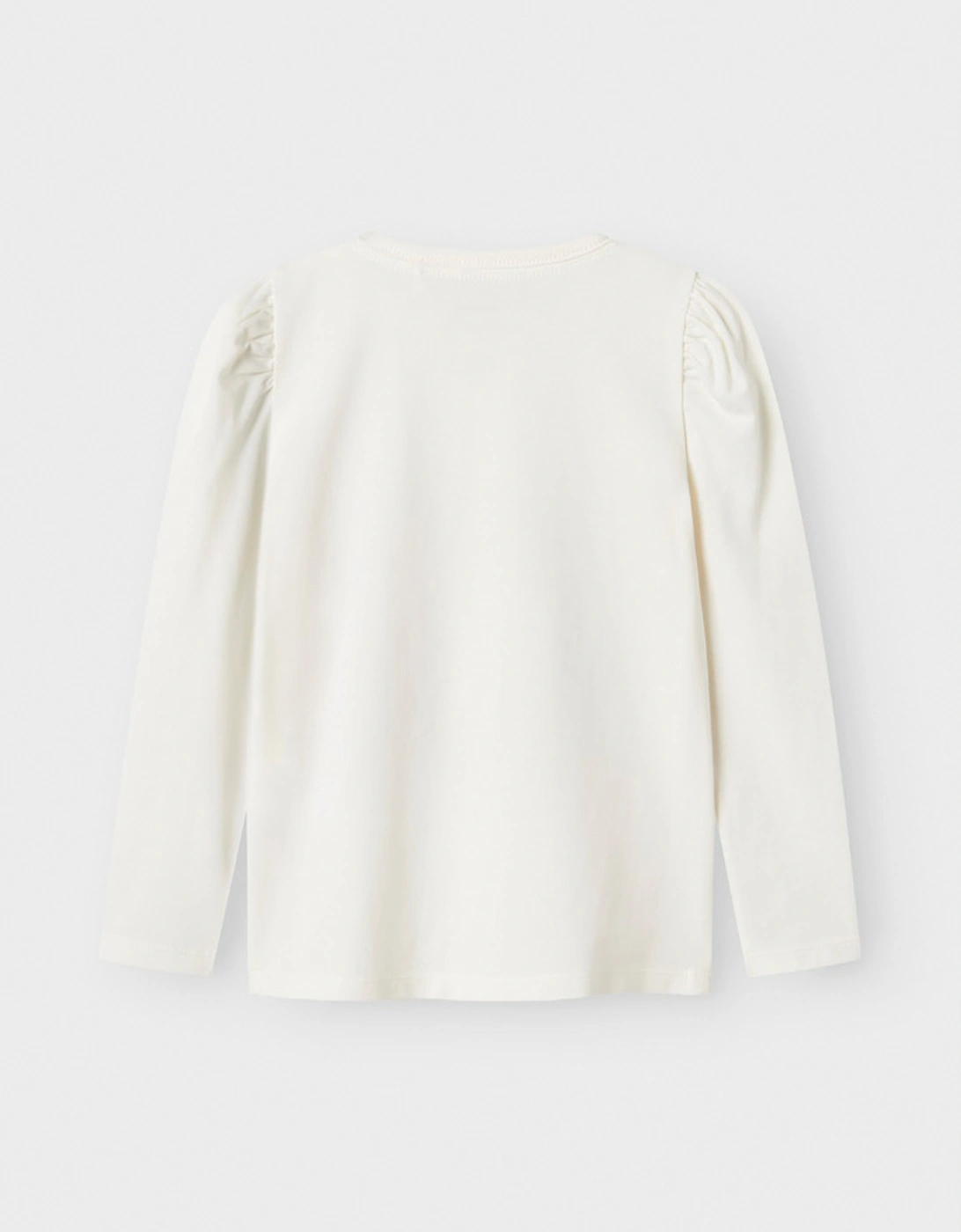 Mini Girl's Krulle Long Sleeve Box Top Cloud Dancer