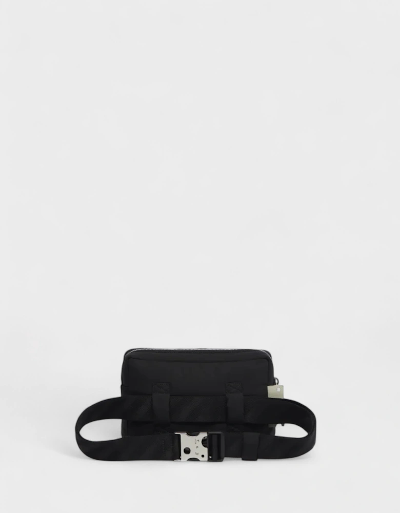 Meteor Nylon Belt Bag Black