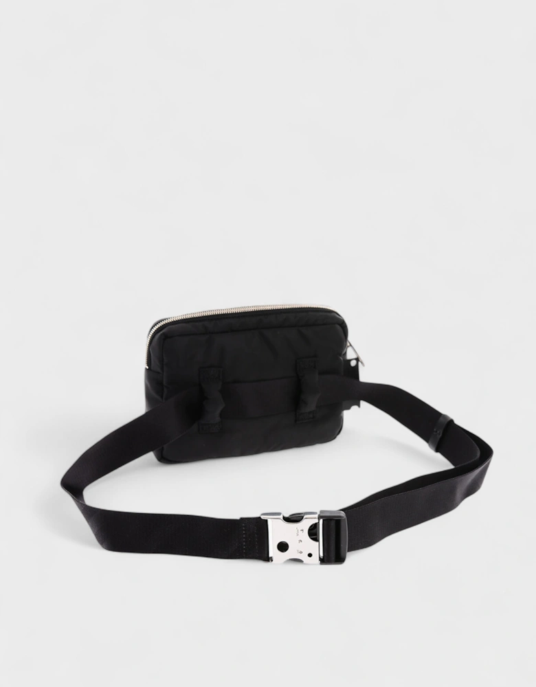 Meteor Nylon Belt Bag Black