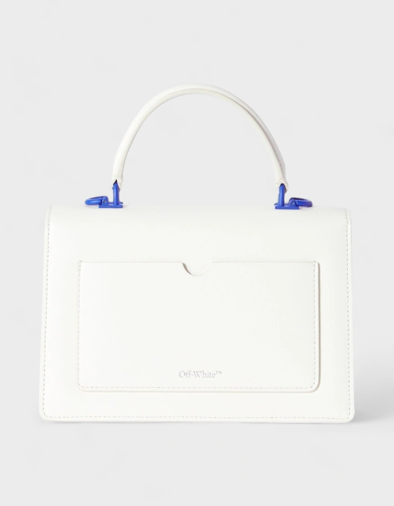 Off White Jitney 1.4 Top Handle White