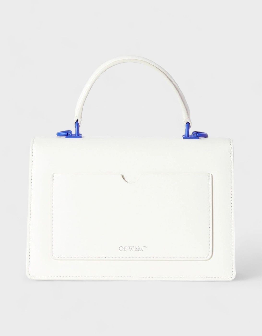 Off White Jitney 1.4 Top Handle White