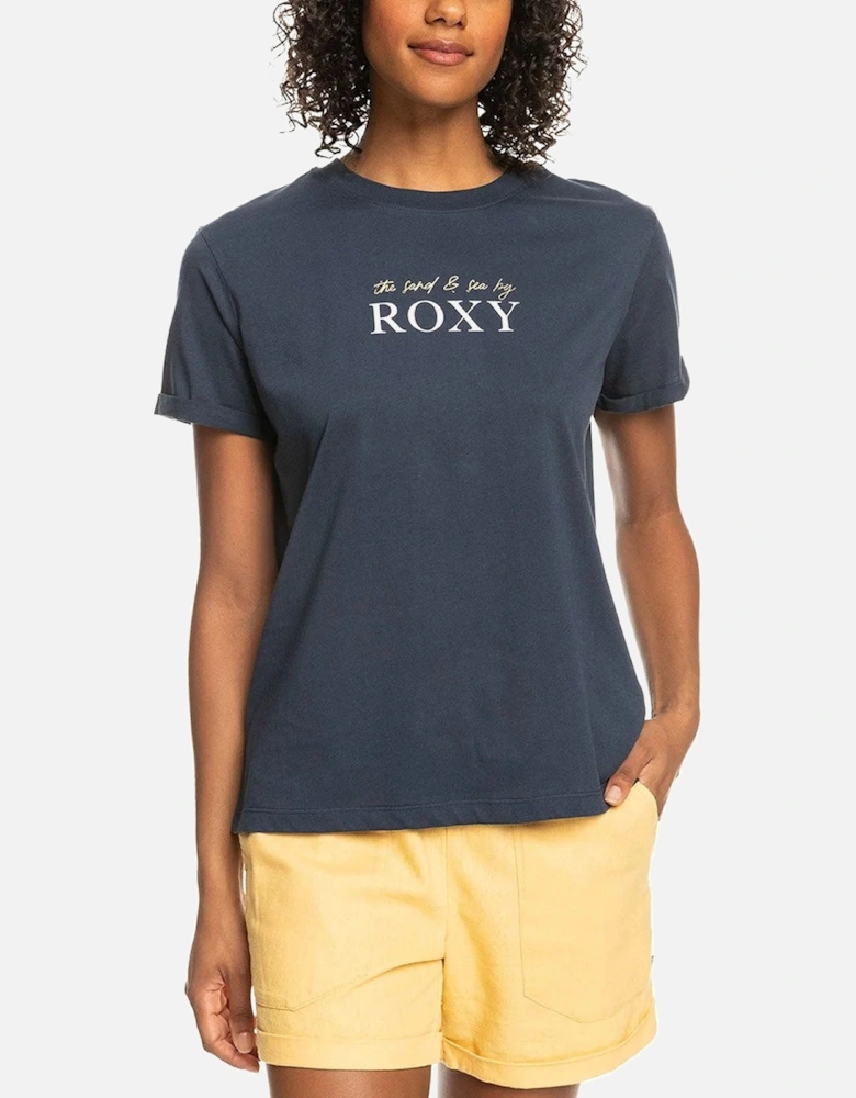 Womens Noon Ocean Crew Neck T-Shirt
