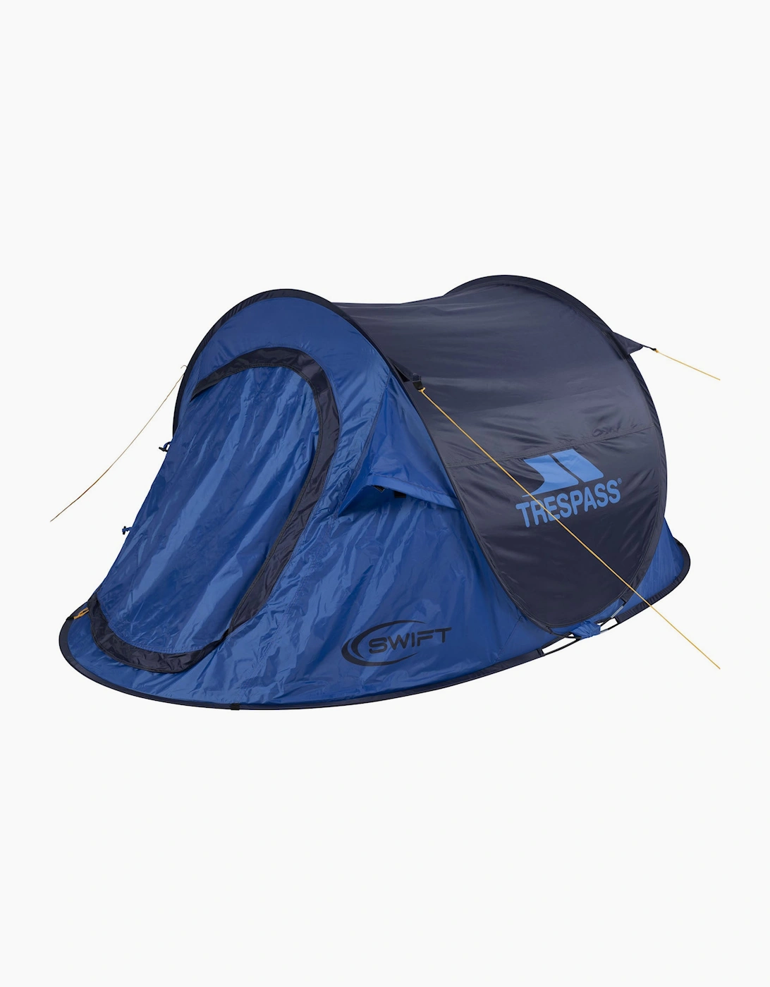 Trespass Men's Blue Swift2 Waterproof Two Person Pop Up Camping Tent - 245 X 145 X 100Cm - Size: One Size
