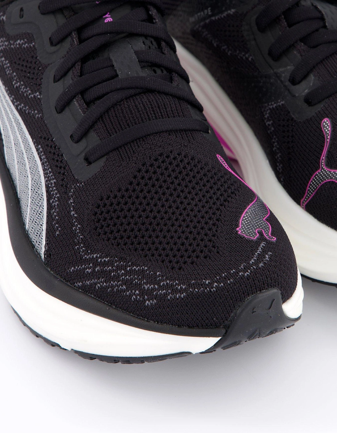 Womens Running Magnify Nitro 2 Trainers - Black-Pure Magenta