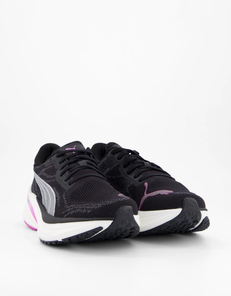 Womens Running Magnify Nitro 2 Trainers - Black-Pure Magenta