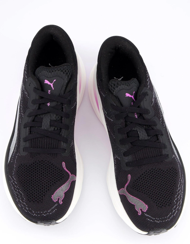 Womens Running Magnify Nitro 2 Trainers - Black-Pure Magenta