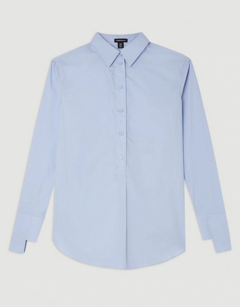 The Founder Cotton Poplin Woven Shirt