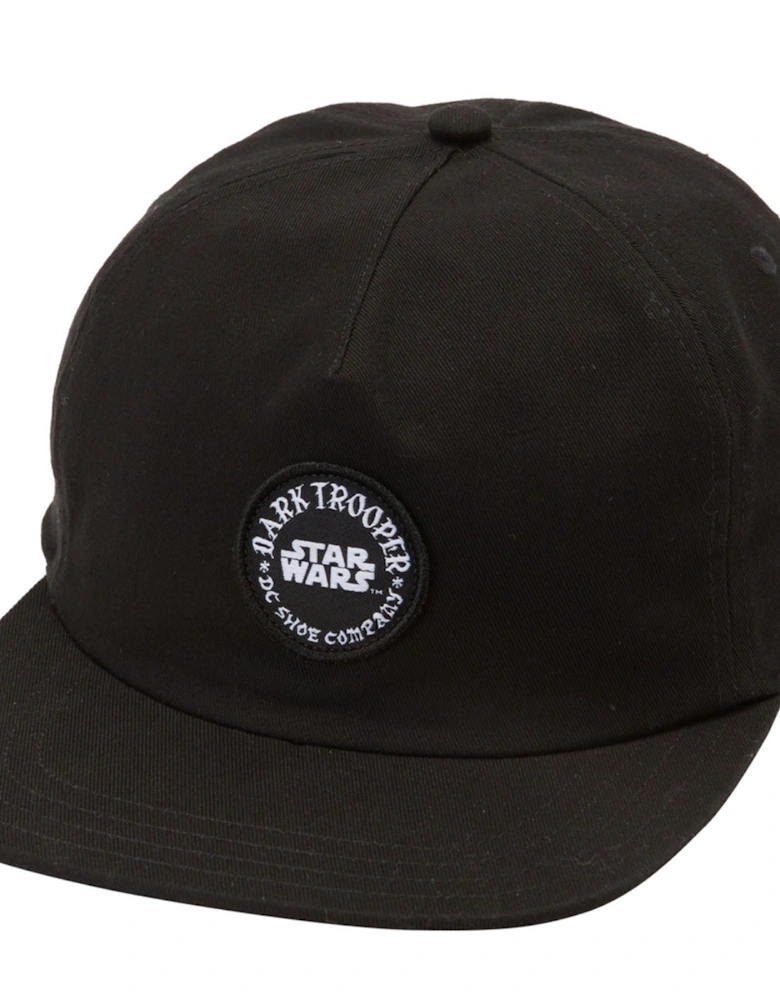 Mens X Star Wars Dark Trooper Snapback Baseball Cap - Black