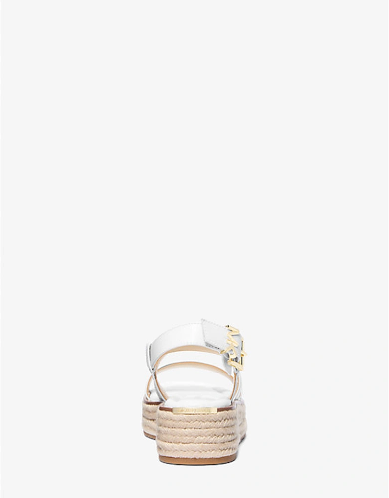 Lynn Leather Platform Espadrille Sandal