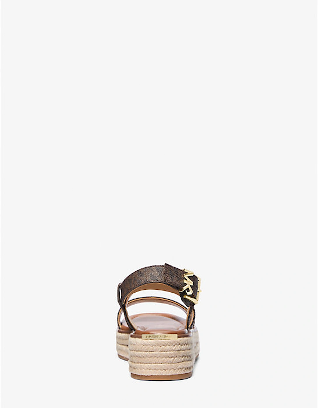 Lynn Signature Logo Platform Espadrille Sandal
