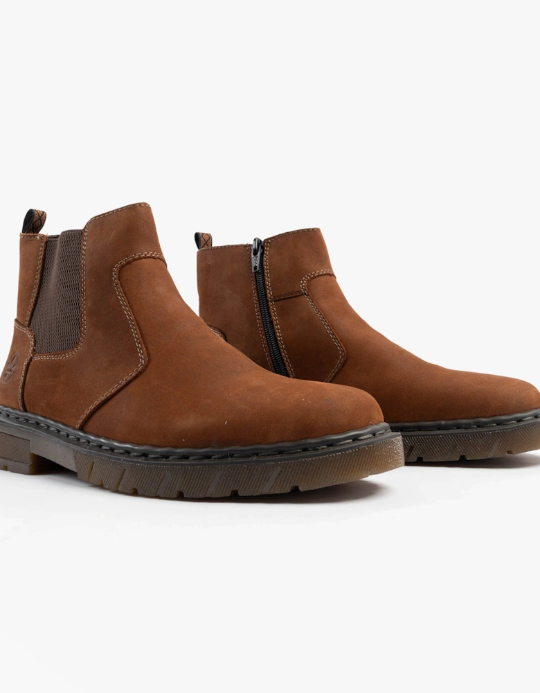 31650-23 Mens Chelsea Boots Brown