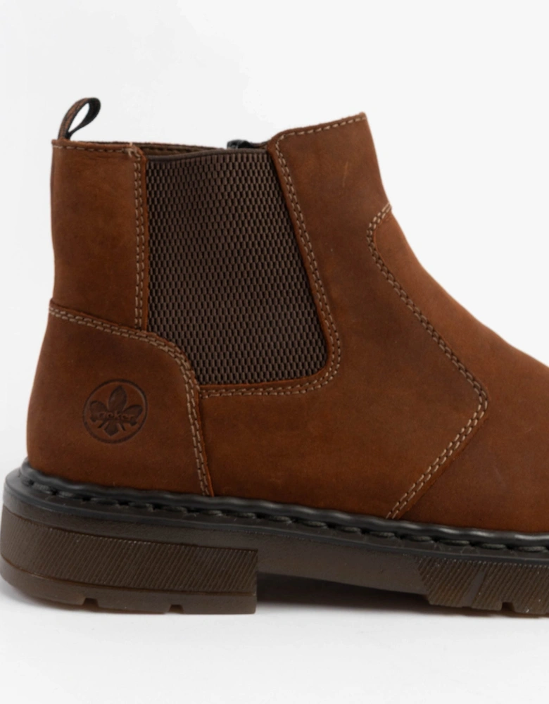 31650-23 Mens Chelsea Boots Brown