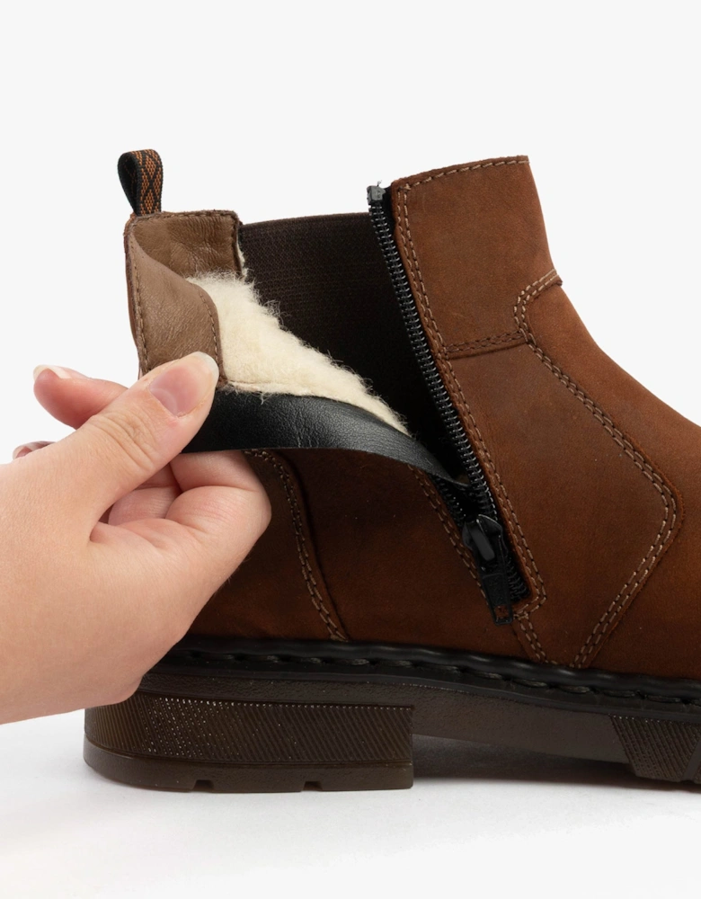 31650-23 Mens Chelsea Boots Brown