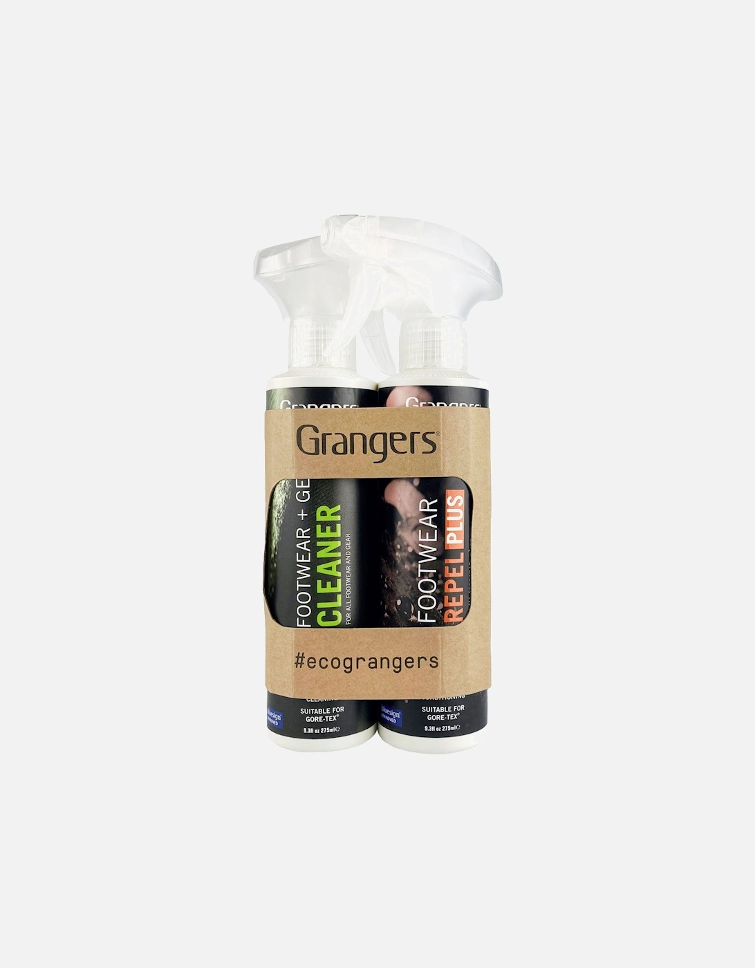 Footwear + Gear Cleaner Repel Plus Eco Twin Pack Spray - 275ml, 2 of 1