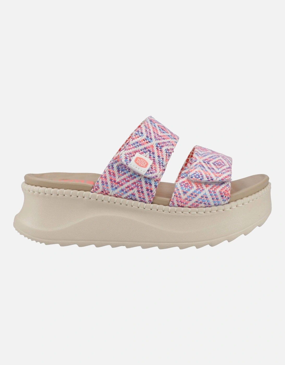 Delray Slide Surf Baja Womens Platform Sandals
