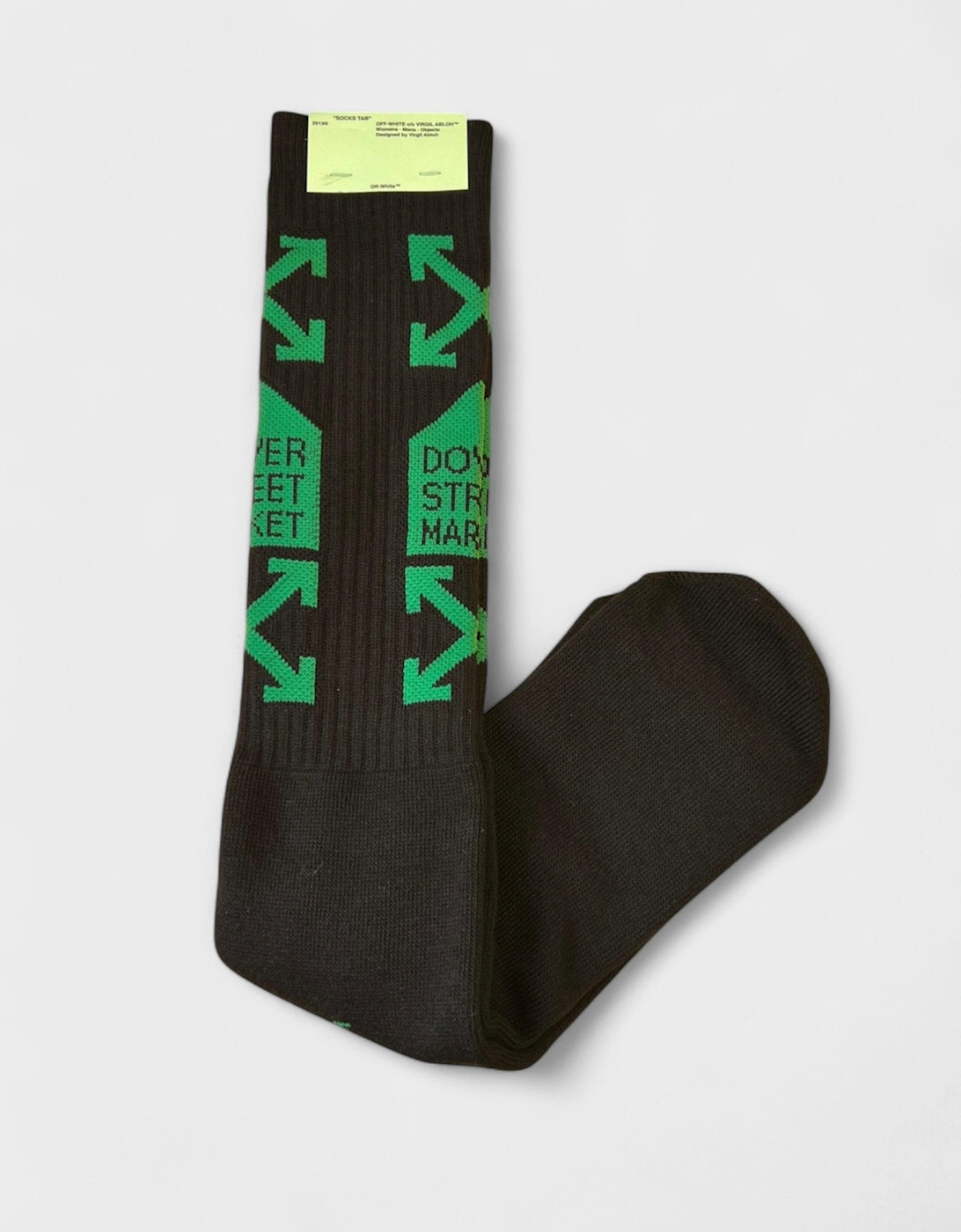DSM 2 Drop Socks Black Green, 4 of 3