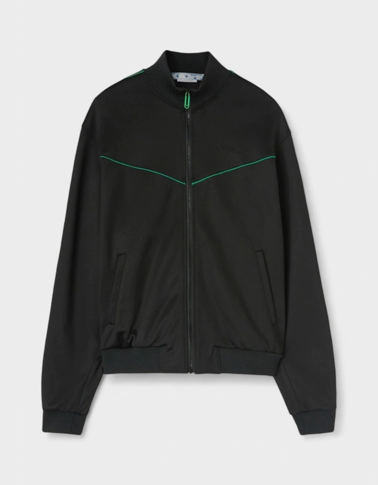Ow Face Band Slim Tracktop Black