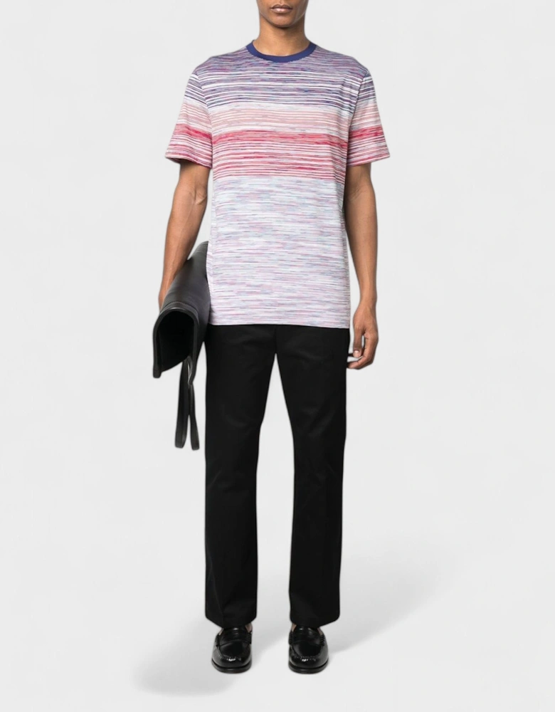 All-Over Print T Shirt Red Multi