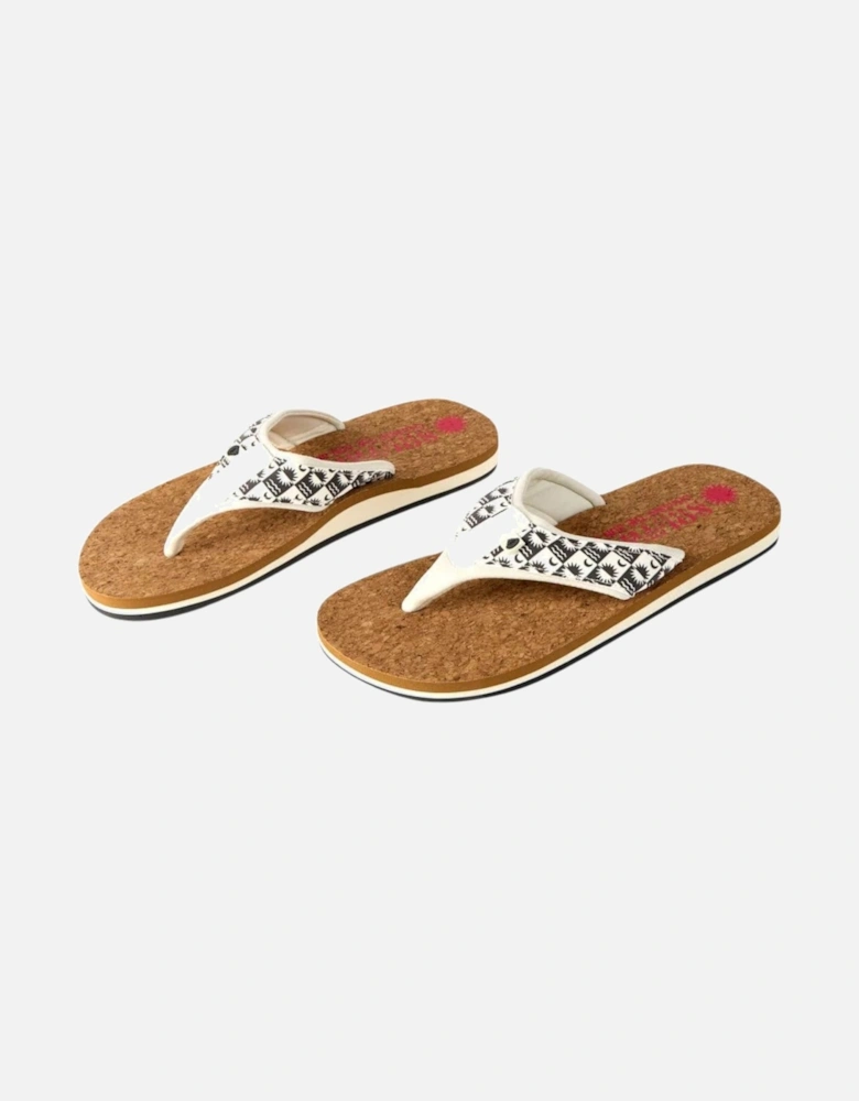 Womens Equinox Cork Flip Flops