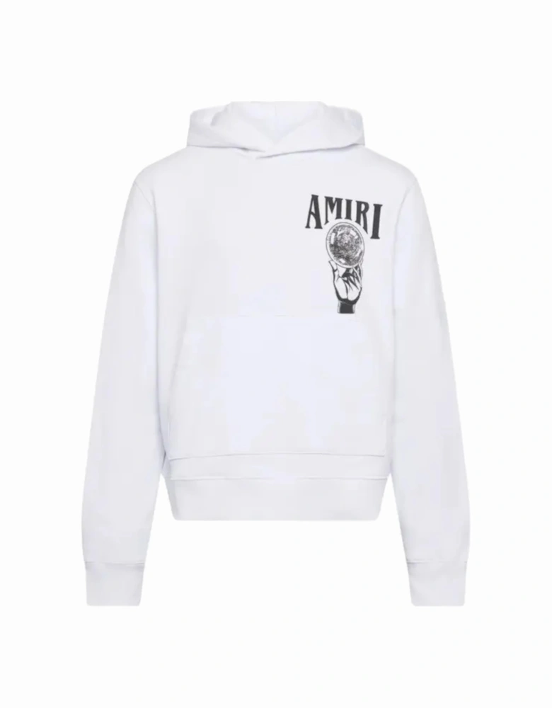 CRYSTAL BALL HOODIE WHITE