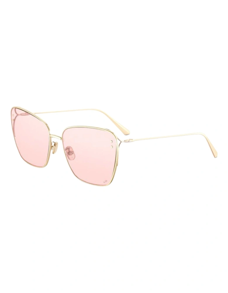 Dior MissDior Gold Framed Pink Lens Sunglasses