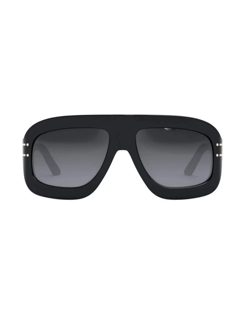 DiorSignature Black Framed Smoke Grey Lens Sunglasses