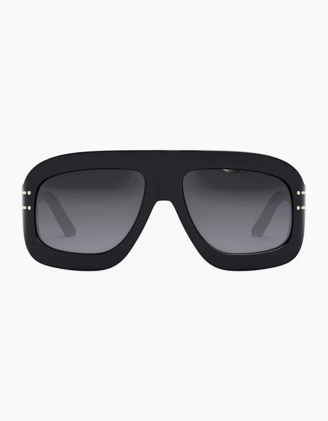 Women's Dior DiorSignature Black Framed Smoke Grey Lens Sunglasses - Size: ONE size