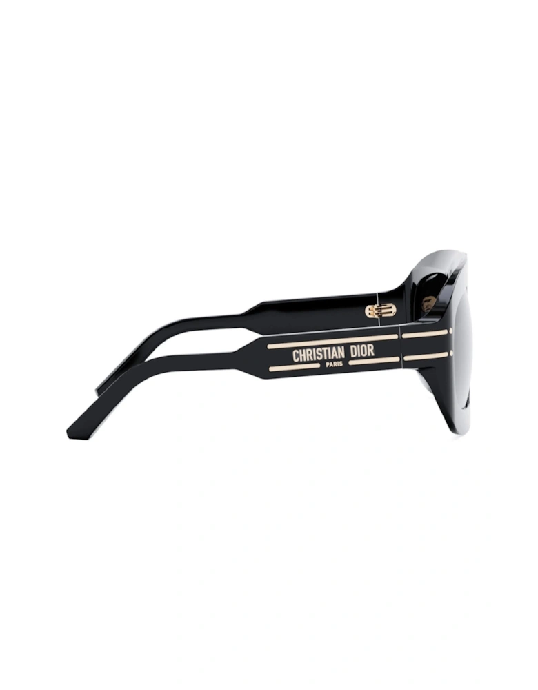 DiorSignature Black Framed Smoke Grey Lens Sunglasses