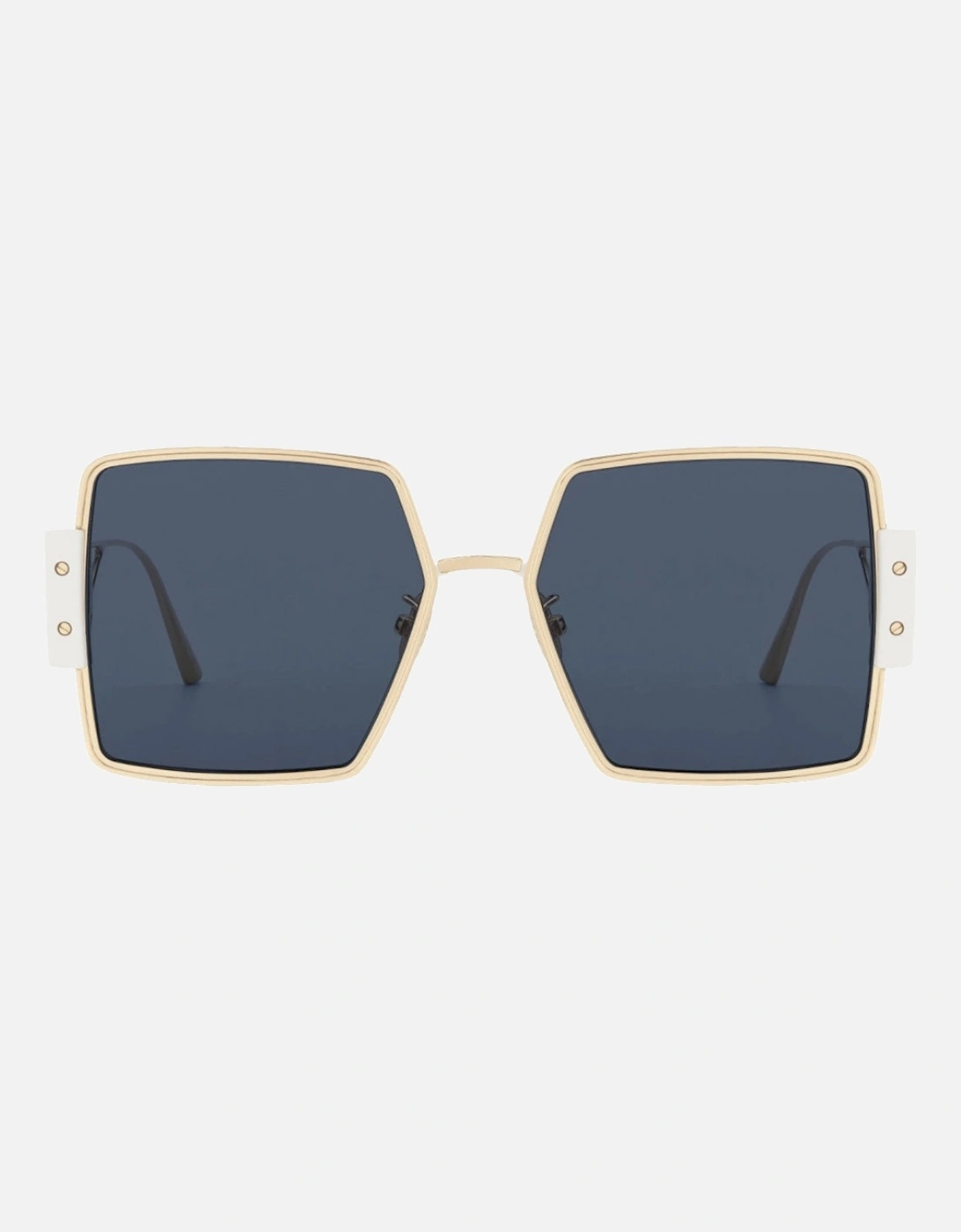 30Montaigne Ivory Frame Blue Lens Sunglasses, 4 of 3