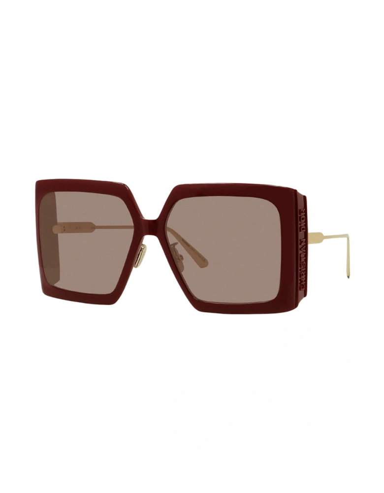 DiorSolar Burgundy Framed Bordeaux Lens Sunglasses