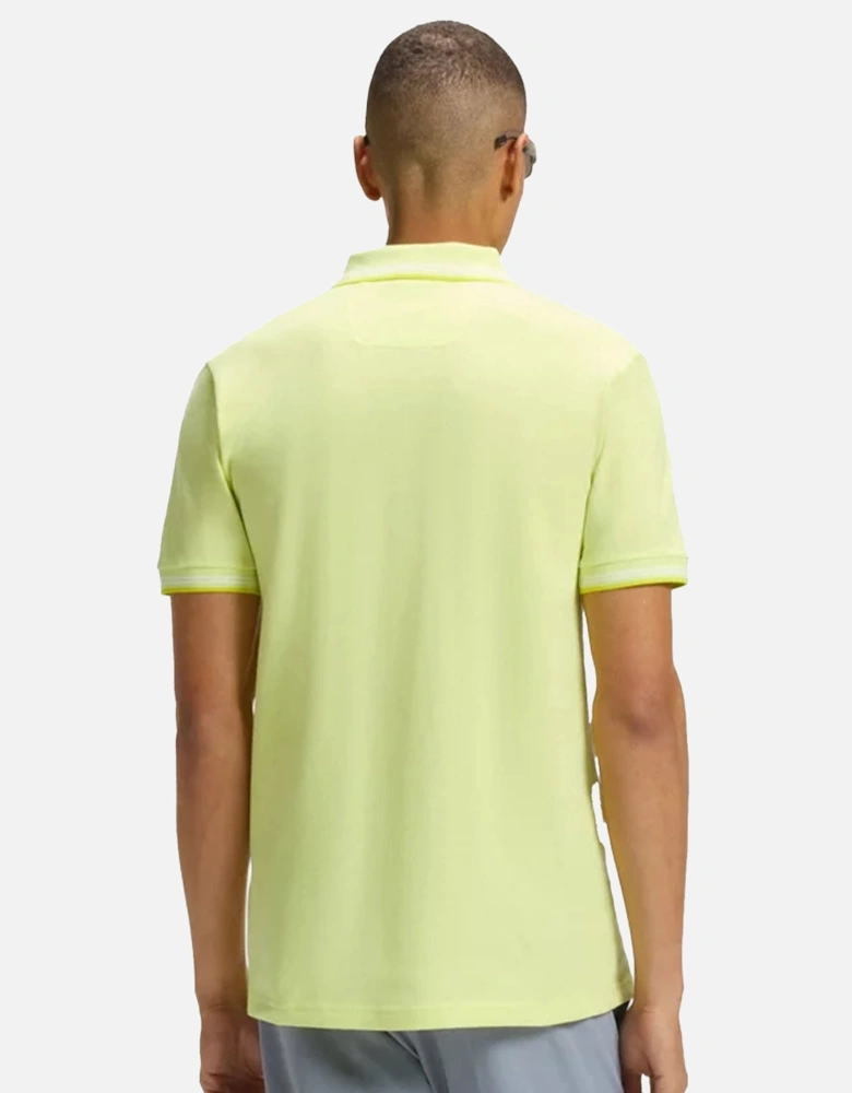 BOSS Slim Fit Paul Polo Shirt Light Pastel Green