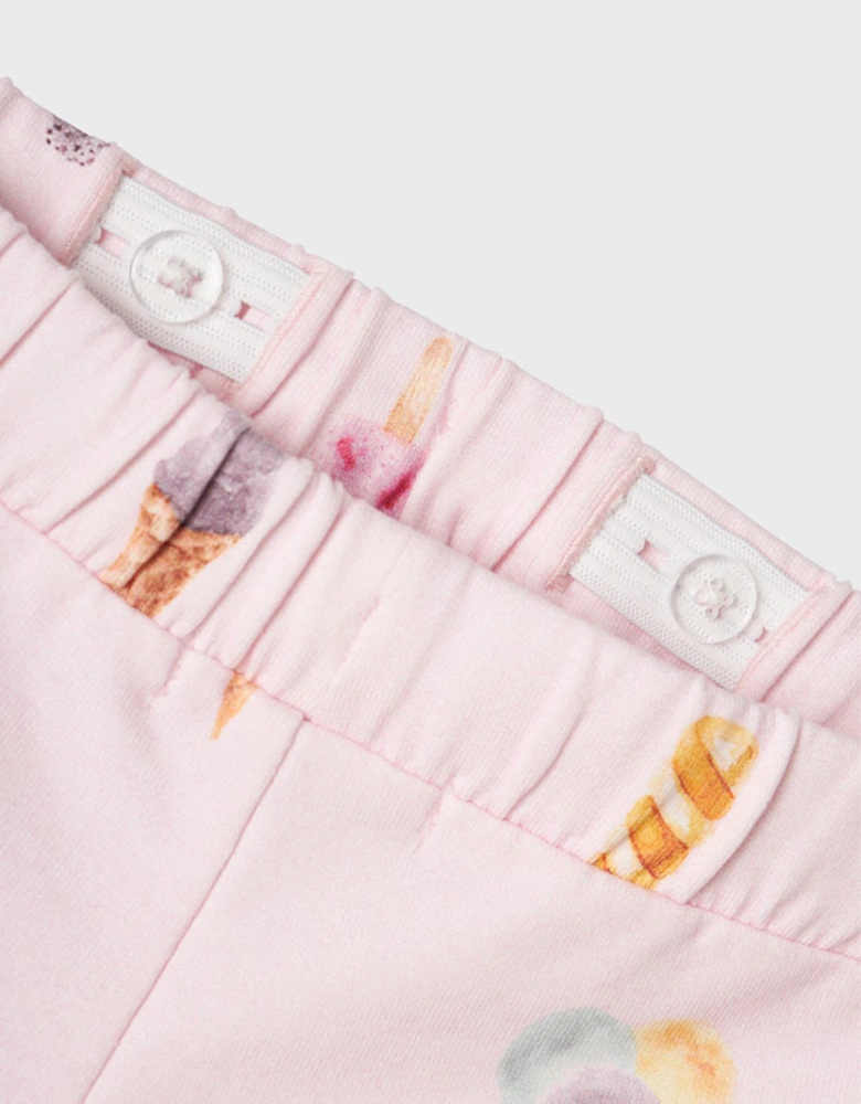 Mini Girl's Jillian Sweat Shorts Ballerina