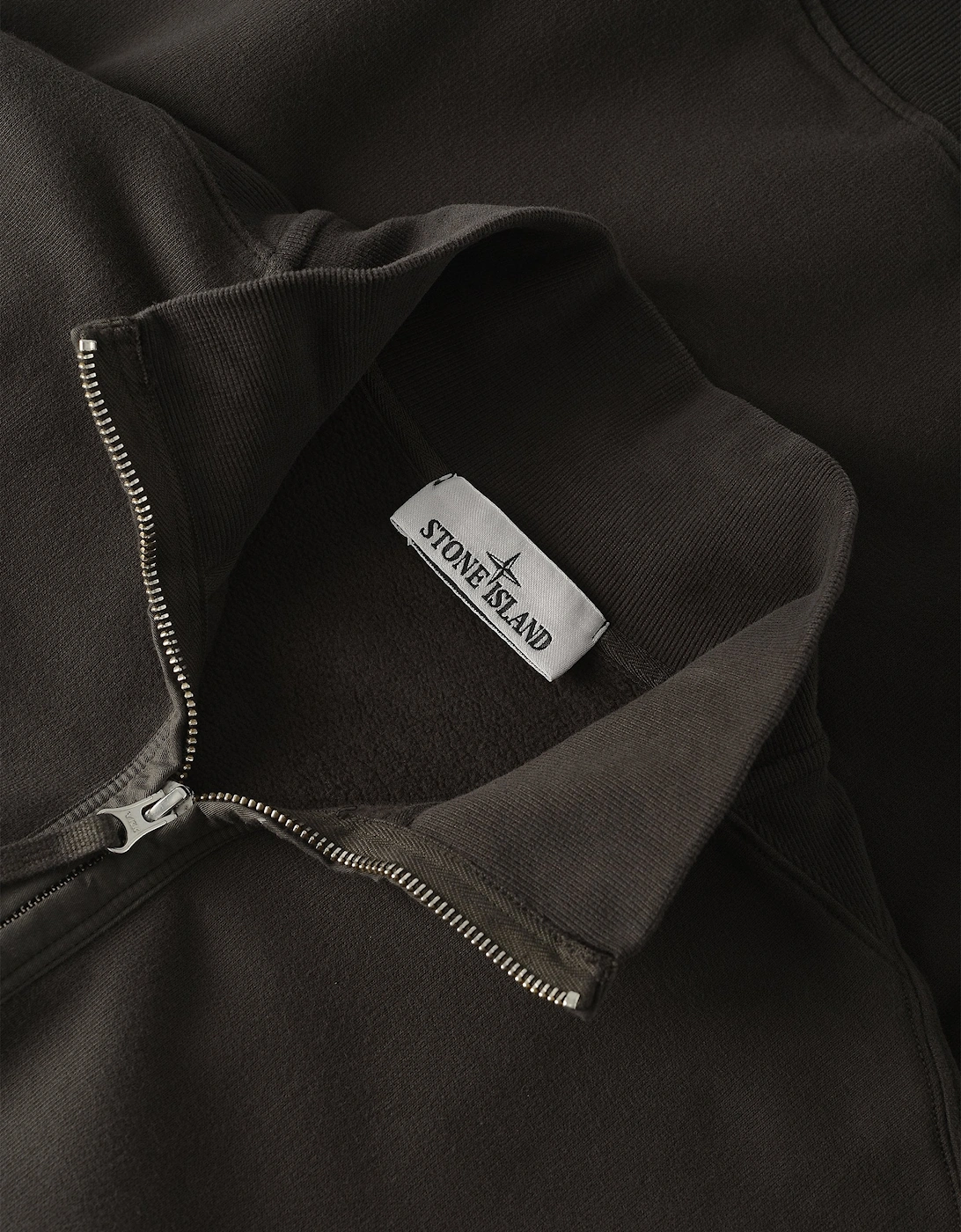 QUARTER ZIP SWEATER