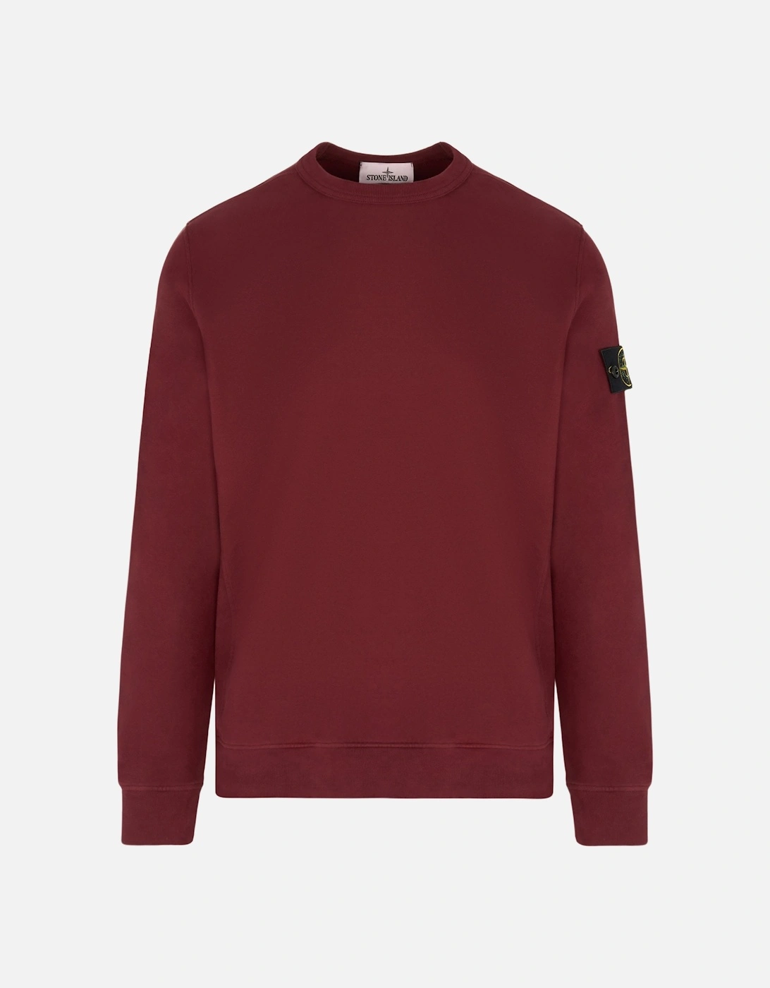 S0A20 Compass Badge Sweater Burgundy, 11 of 10