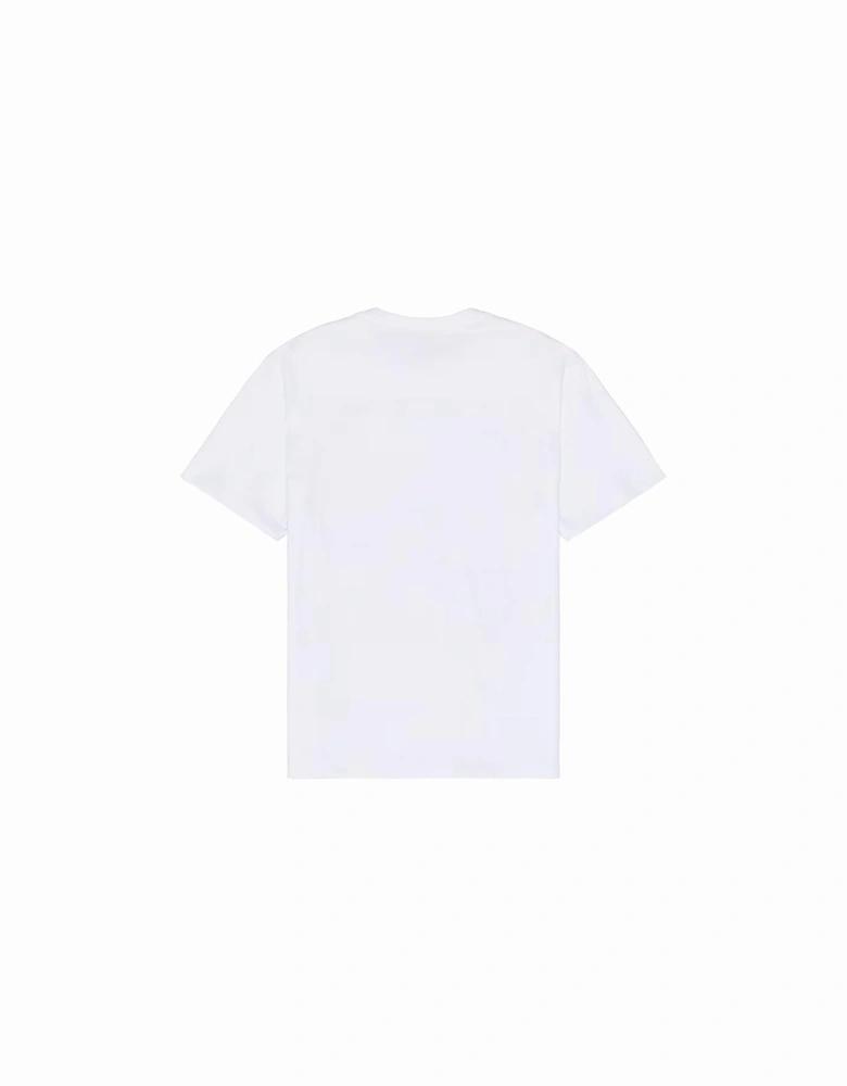 CALIFORNIA HAWAIIAN TEE WHITE