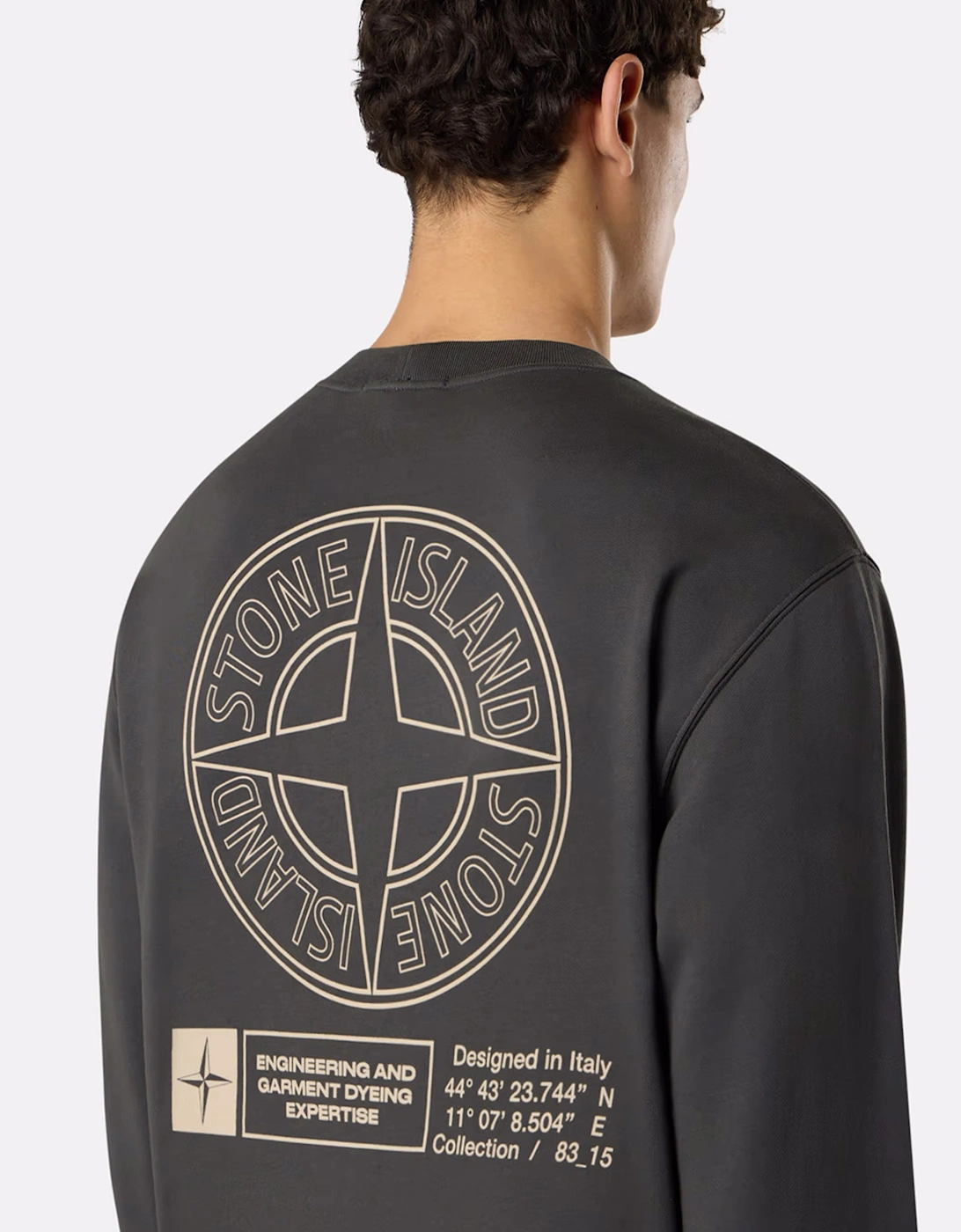 S0195 Branded Sweatshirt Grey