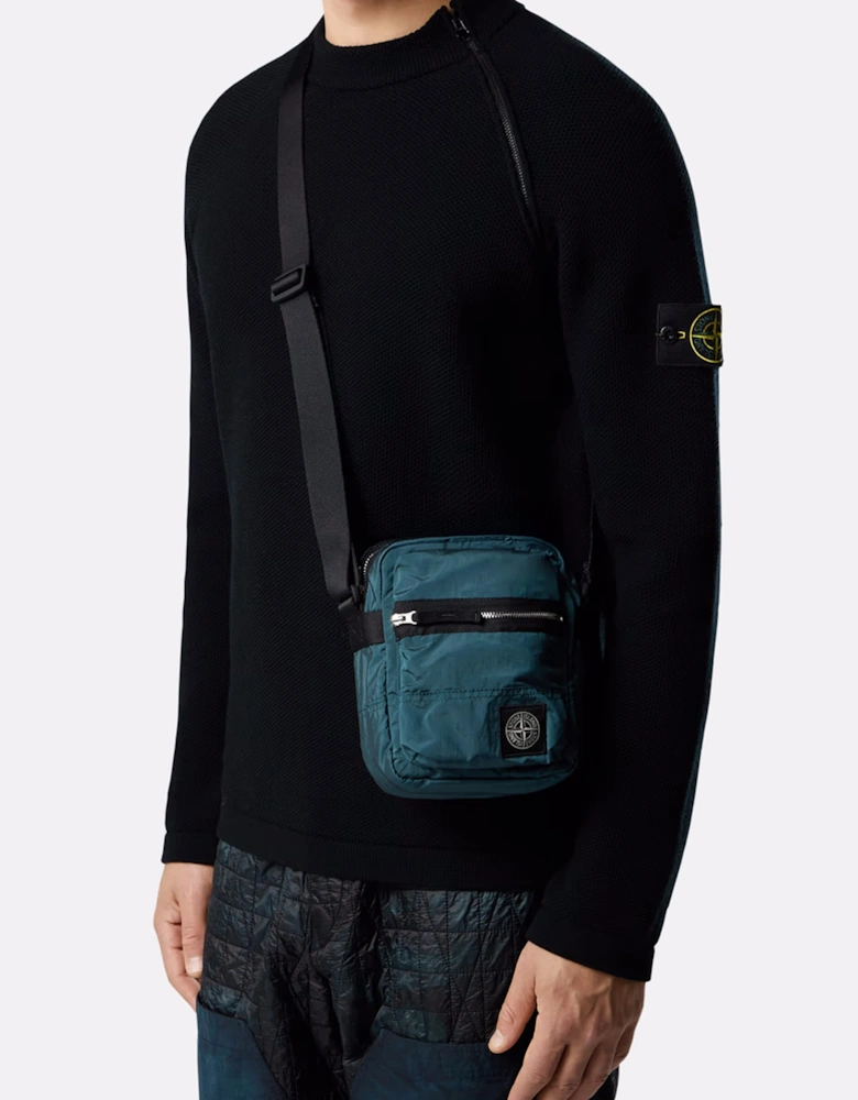 S0251 Compass Patch Cross Body Bag Petrol