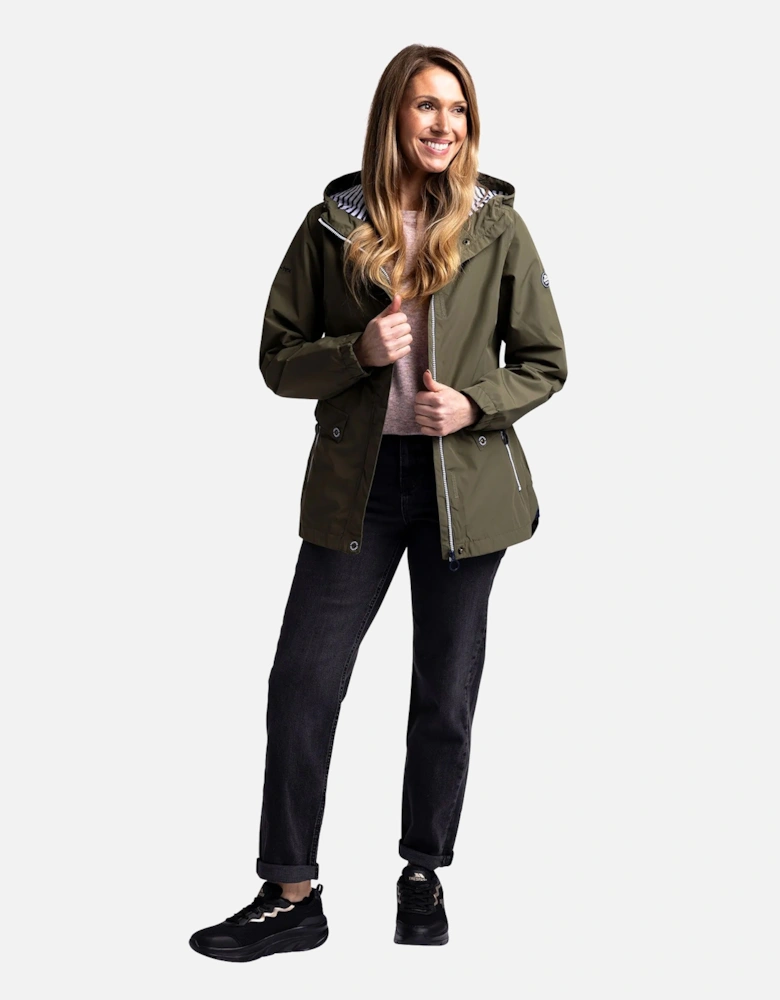 Womens/Ladies Flourish Waterproof Jacket