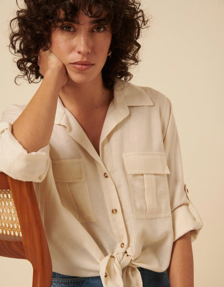 Sandrine Blouse - White