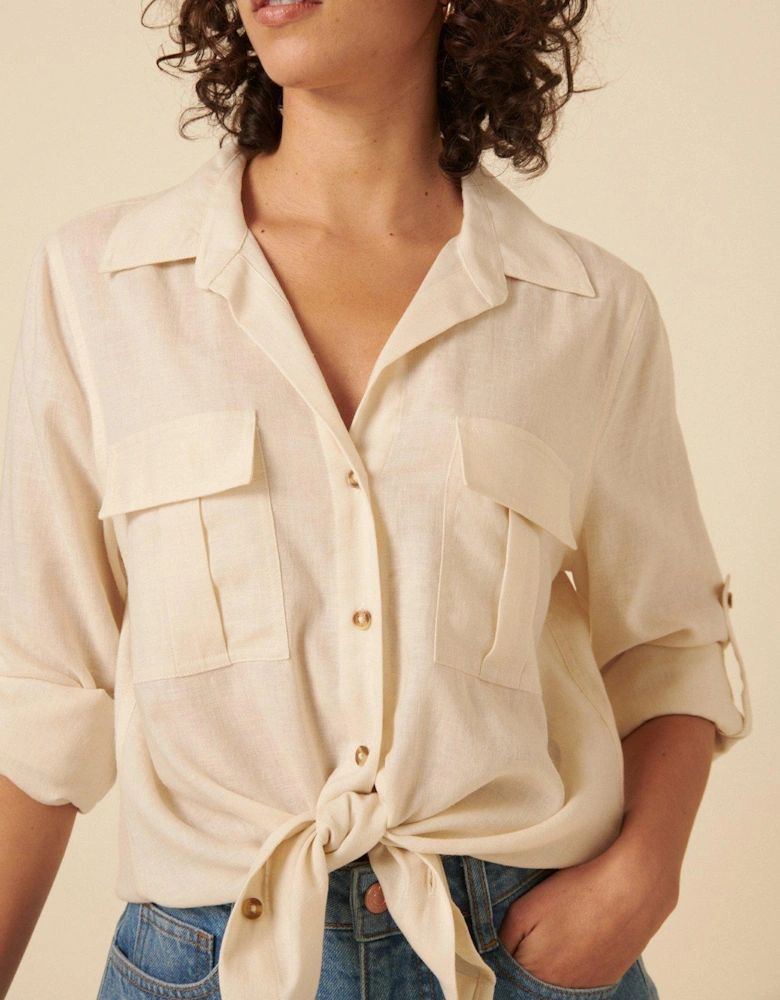 Sandrine Blouse - White
