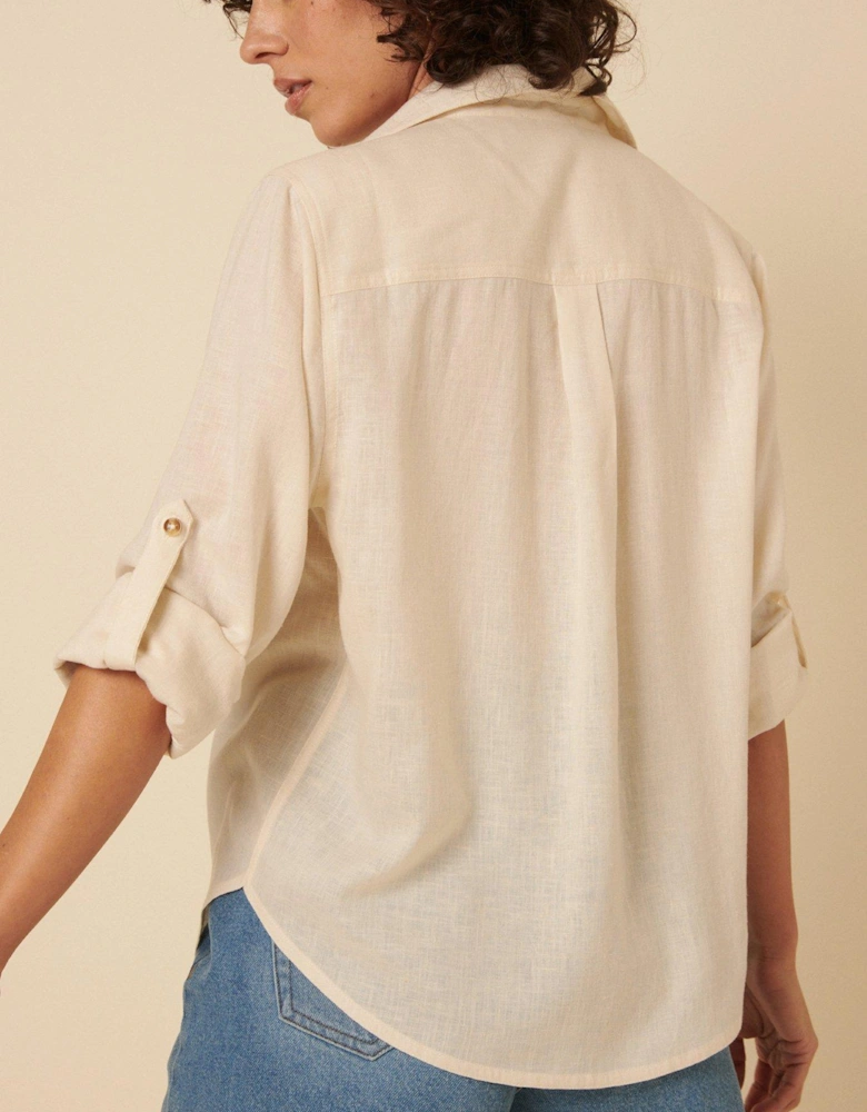 Sandrine Blouse - White