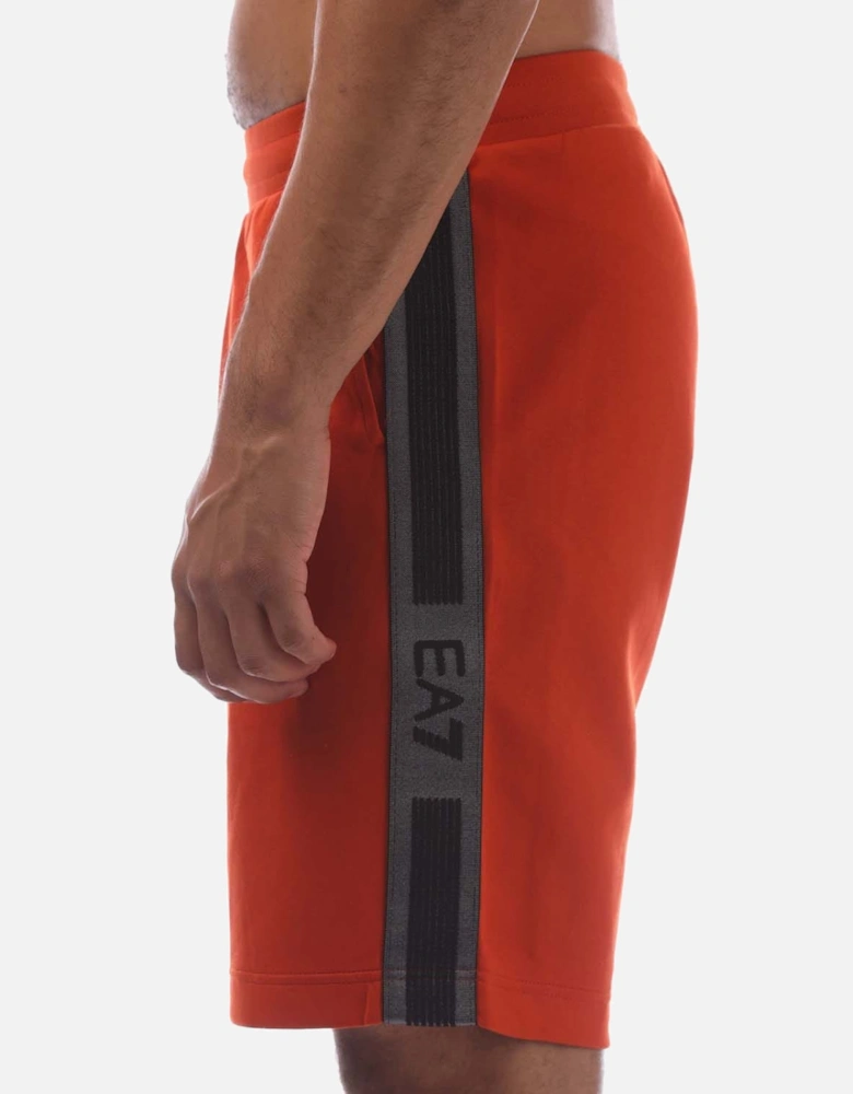 Logo Series Cotton-Blend Bermuda Shorts