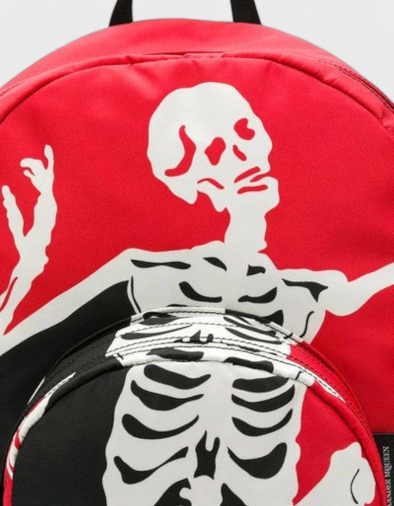 Skeleton Print Backpack