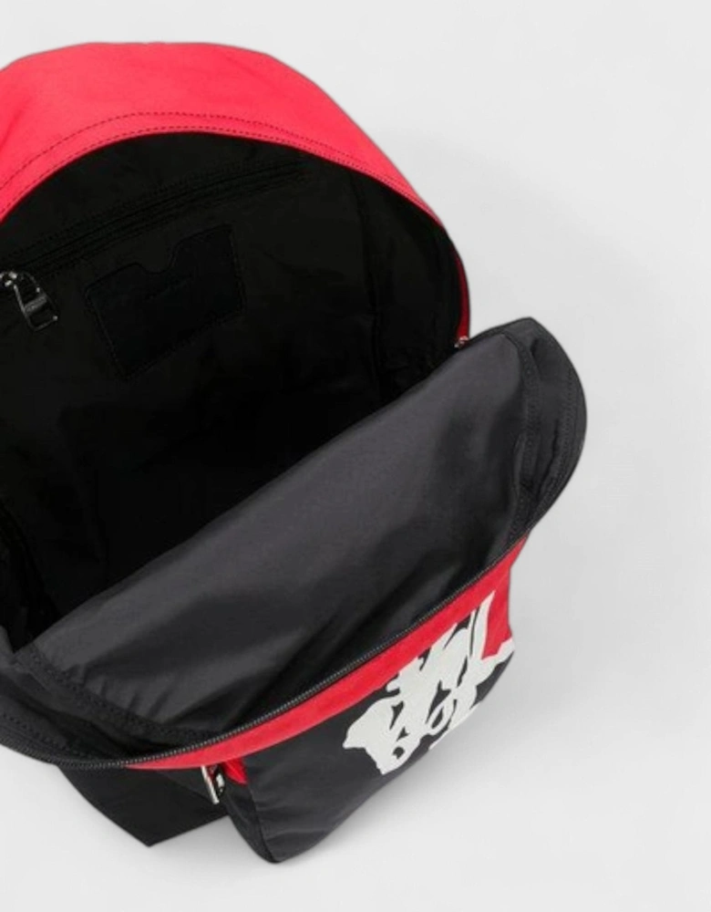 Skeleton Print Backpack