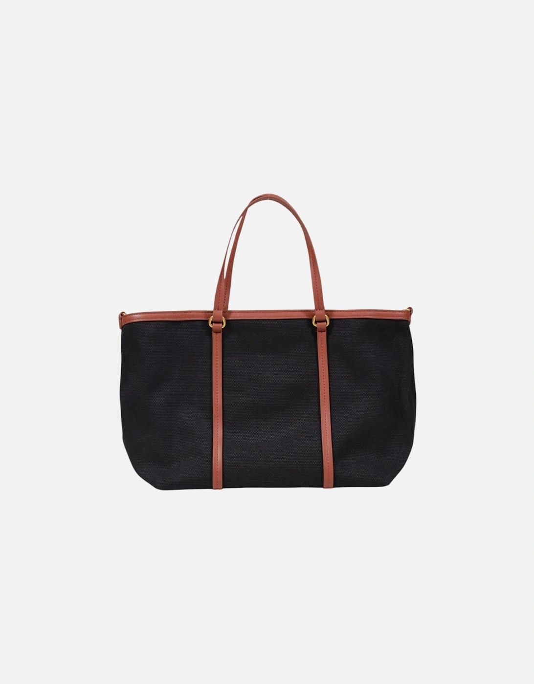 Printed Handbag with Shoulder Strap Women - Black Bags